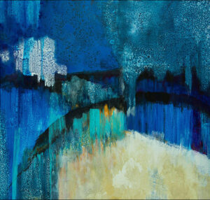 Ocean 5- Acrylic on Canvas - 30" x 40"