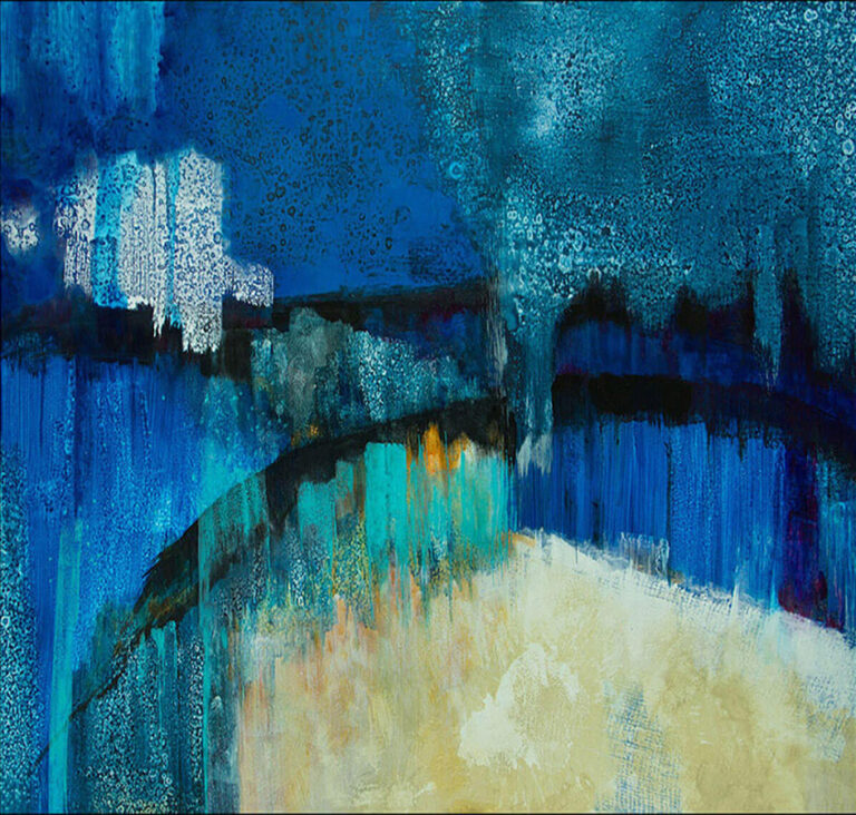 Ocean 5- Acrylic on Canvas - 30" x 40" - Sold